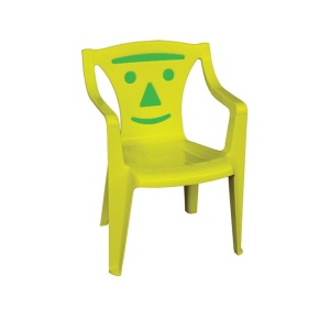 BIMBO Πολυθρονάκι PP Κίτρινο (Green smile)