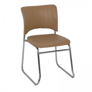 VENUS Καρέκλα Χρώμιο/Pu Cappuccino