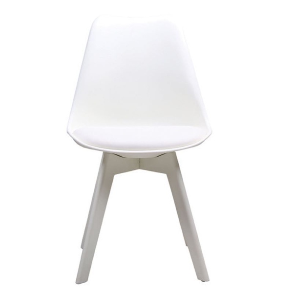 MARTIN-II καρέκλα PP Άσπρο (Μοντ/νη ταπετσαρία)
