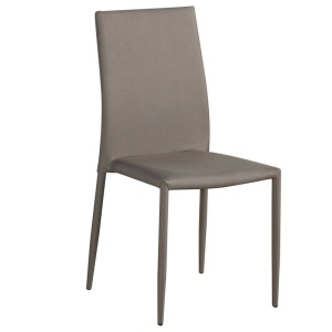 REGINA καρέκλα 6pcs/ctn Ύφασμα αδιάβροχο Cappuccino
