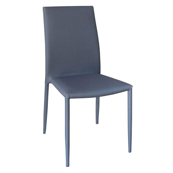 REGINA καρέκλα 6pcs/ctn Ύφασμα αδιάβροχο Γκρι