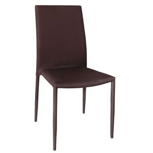 REGINA καρέκλα 6pcs/ctn Ύφασμα αδιάβροχο Καφέ
