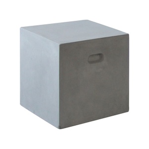 CONCRETE Cubic Σκαμπώ 37x37cm Cement Grey