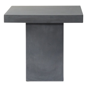 CONCRETE Cubic Τραπέζι 80x80cm Cement Grey