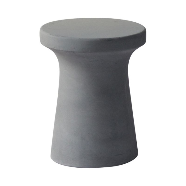 CONCRETE Σκαμπώ D.35cm Cement Grey