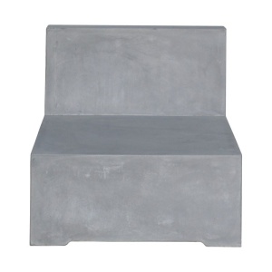 CONCRETE Καρέκλα Cement Grey 68x83x65cm