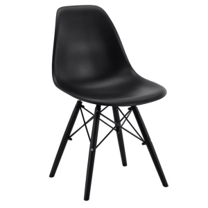 ART Καρέκλα PP Μαύρο (πόδι PP Μαύρο)