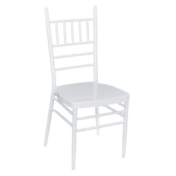 ILONA Καρέκλα Μεταλ.Άσπρη