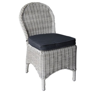MONTANA καρέκλα Φ5mm Round Wicker Grey/White