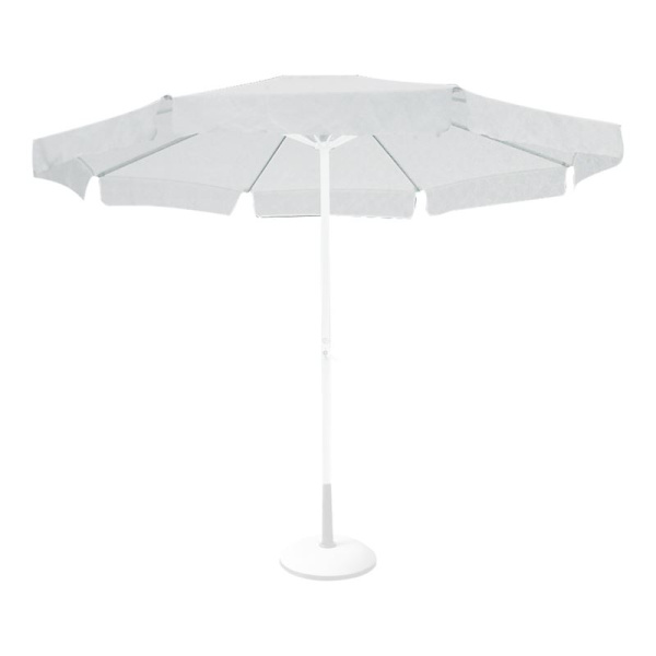 Ομπρέλα 3x3m Alu Πανί Ανταλλακτικό Άσπρο